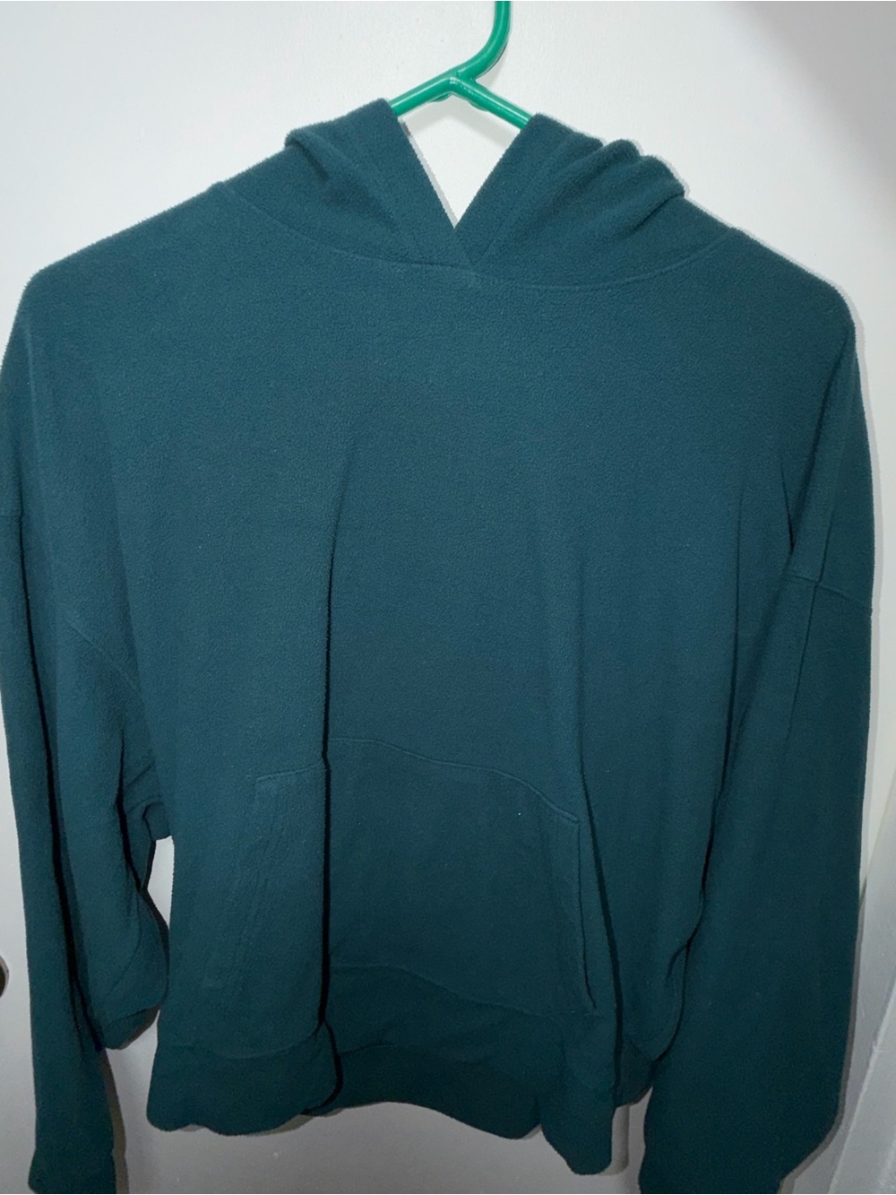 Old Navy Teal Hooded Pullover Sweatshirt